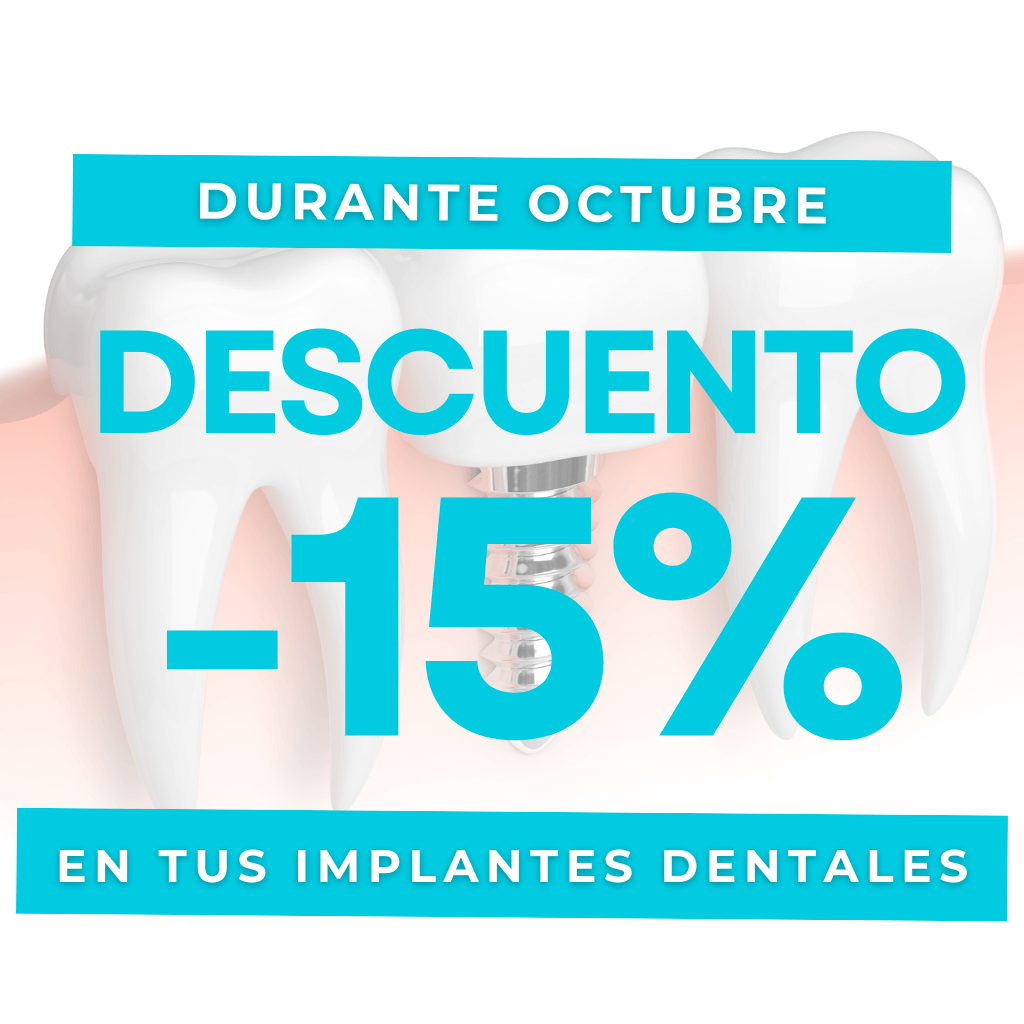 Promoción implantes dentales en Madrid